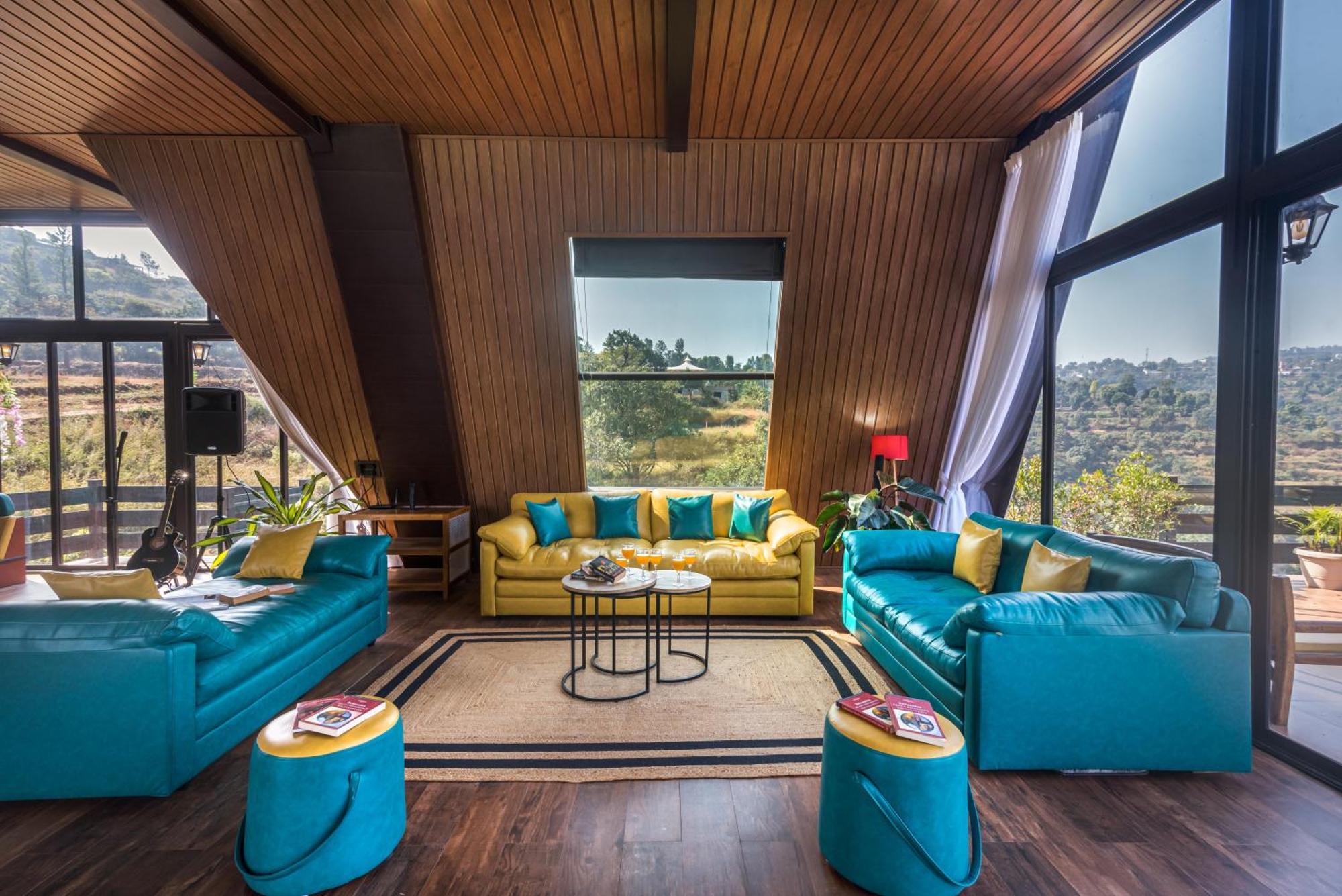 Saffronstays A Vantage, Panchgani - A Pyramid Shaped Unique Luxury Villa With Infinity Valley Views מראה חיצוני תמונה